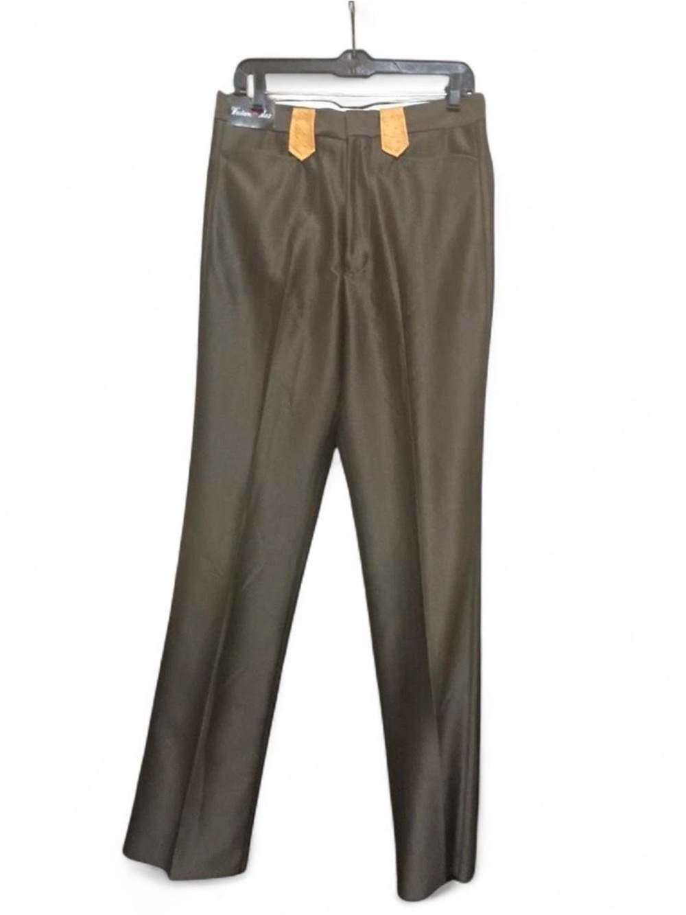 Western Max Olive Trousers 30 NWT Unhemmed western rodeo